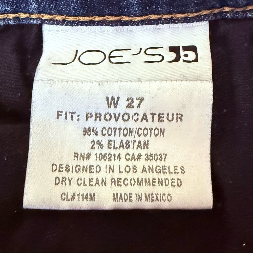 Joe’s “The Provocateur” Petite Fit Mid Rise Boot Cut Jeans In Gabrielle Wash - Picture 11 of 13